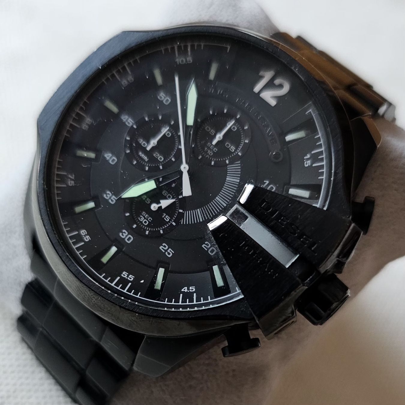 Diesel Orologi: DIESEL Chronograph Elegante Herrenuhr 53mm – Usato da Speicher venduto da Lemore 3