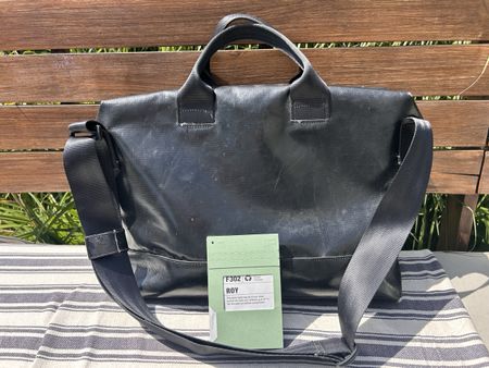 Freitag Tasche Modell F302 Roy schwarz gebrauchter Zustand