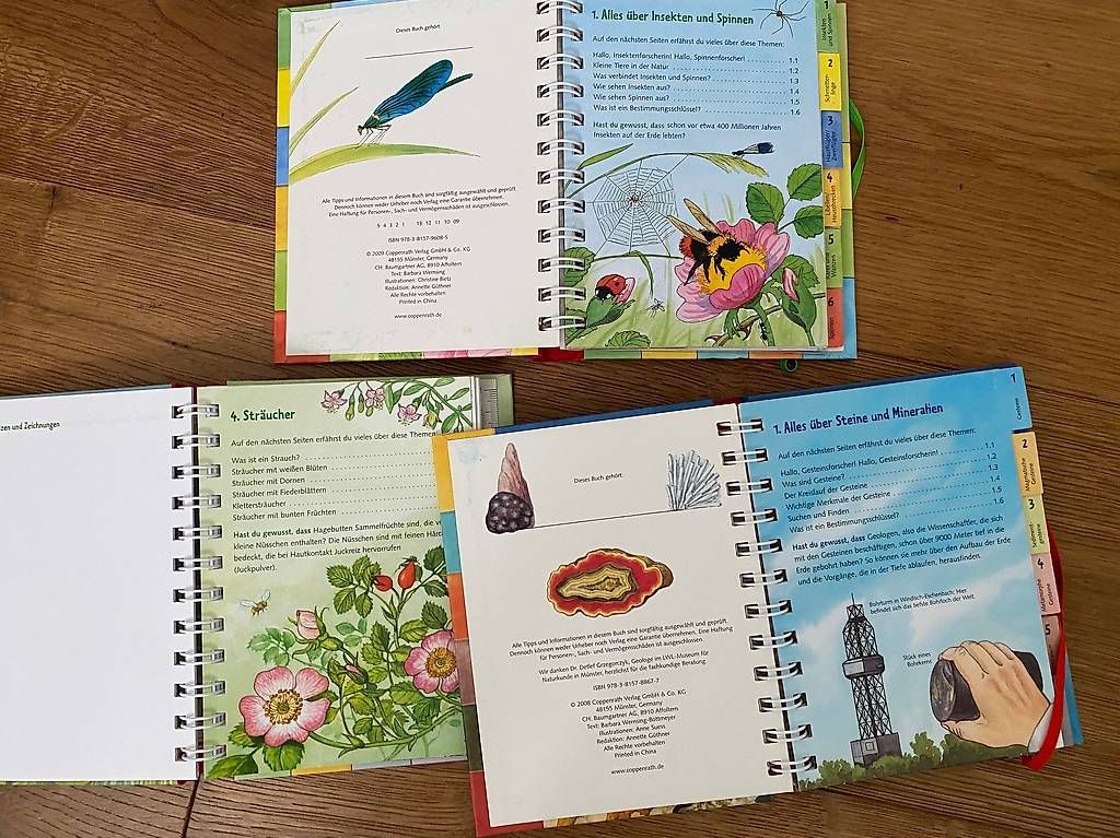 Libri: 4 Kinderbücher Entdecken & Bestimmen Lexikon – Usato da Adlikon venduto da suermel2000 1
