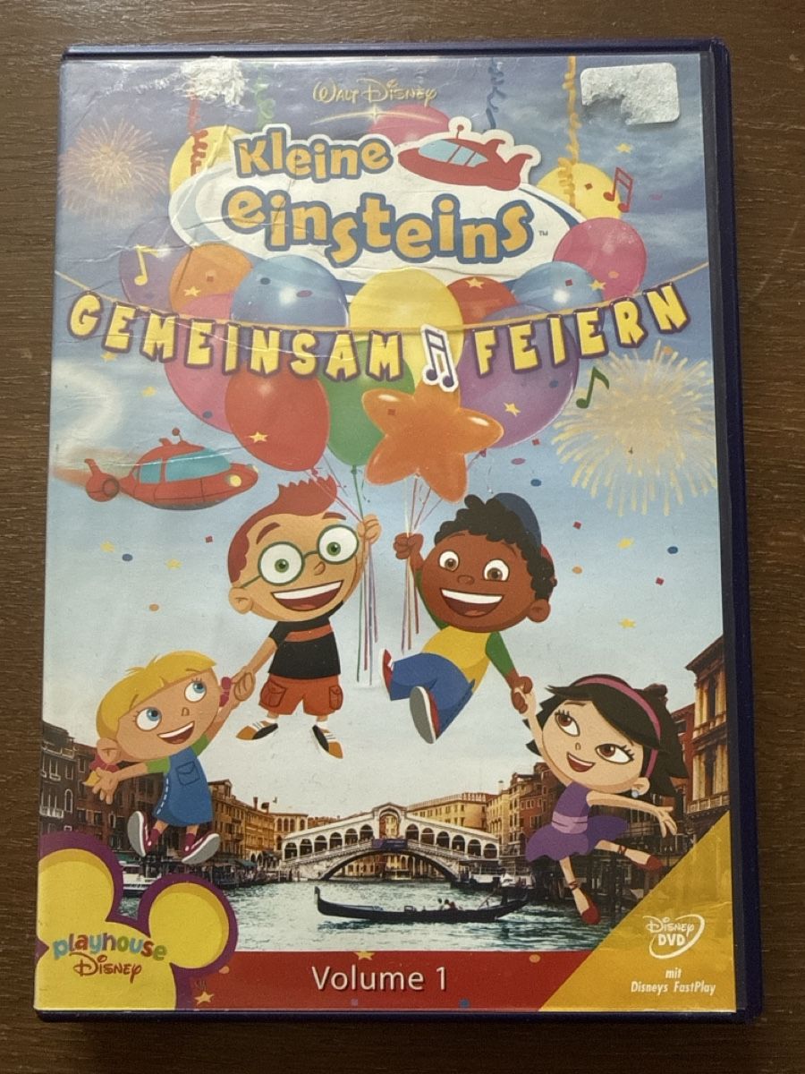 Tutti i DVDs: Kleine Einsteins Gemeinsam am Feiern DVD  – Usato da St.Gallen venduto da Wvuvuosa