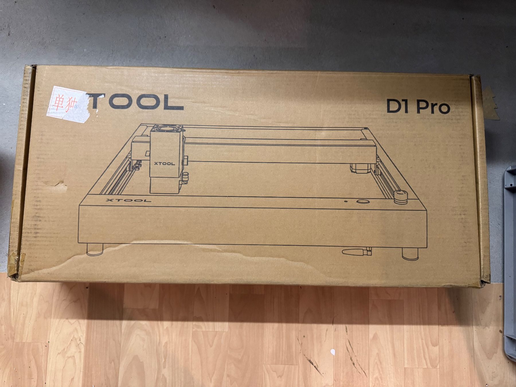 XTool Tutte le macchine: xTool D1 Pro mit 5W Diodenlaser LK 4 – Usato da Steinhausen venduto da Schuwies 3