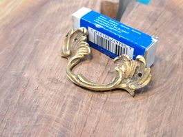 1 antiker Möbel Griffe, 7.2cm, Messing (LOT2788#MBS3)