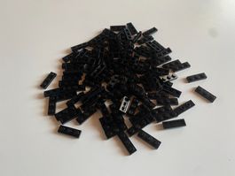 LEFO - 100 - SCHWARZE - EINERPLÄTTLI - 3 X 1 - NOPPEN