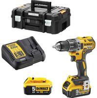 DeWalt 18V Akkuschrauber DCD791P2 mit 2 x 5Ah Akku & Bit Set