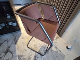 Chaises de bar type '' HENGE Strip Stool ''