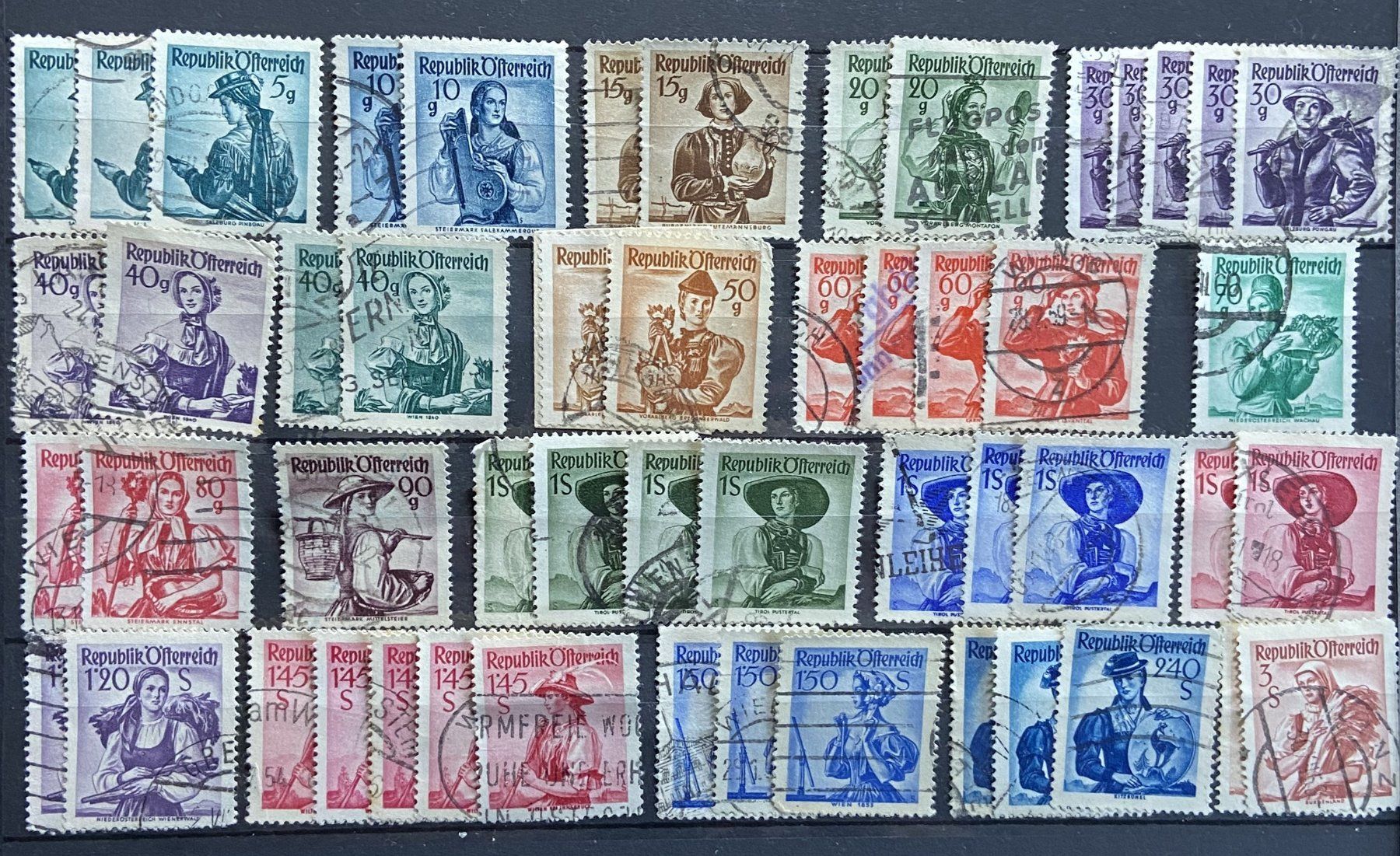 Tutti i francobolli: Lot Marken Österreich – Usato da Böckten venduto da Hansi36