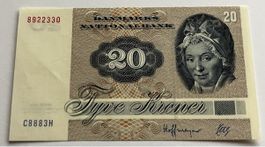 Dänemark 20 Kroner 1988 Neuwertig