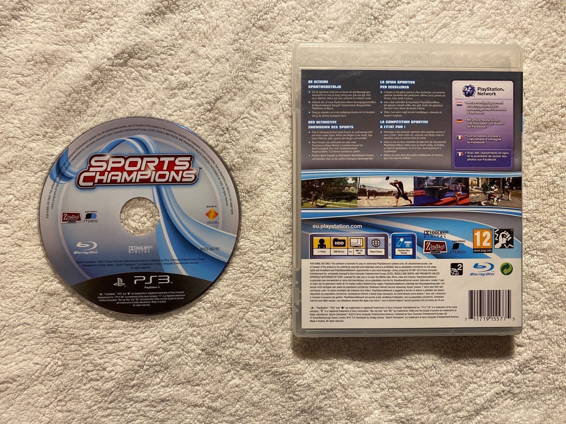 Sony Spiele: Sports Champions PS3 – Gebraucht aus Reichenbach i. K. von Daniel840 1