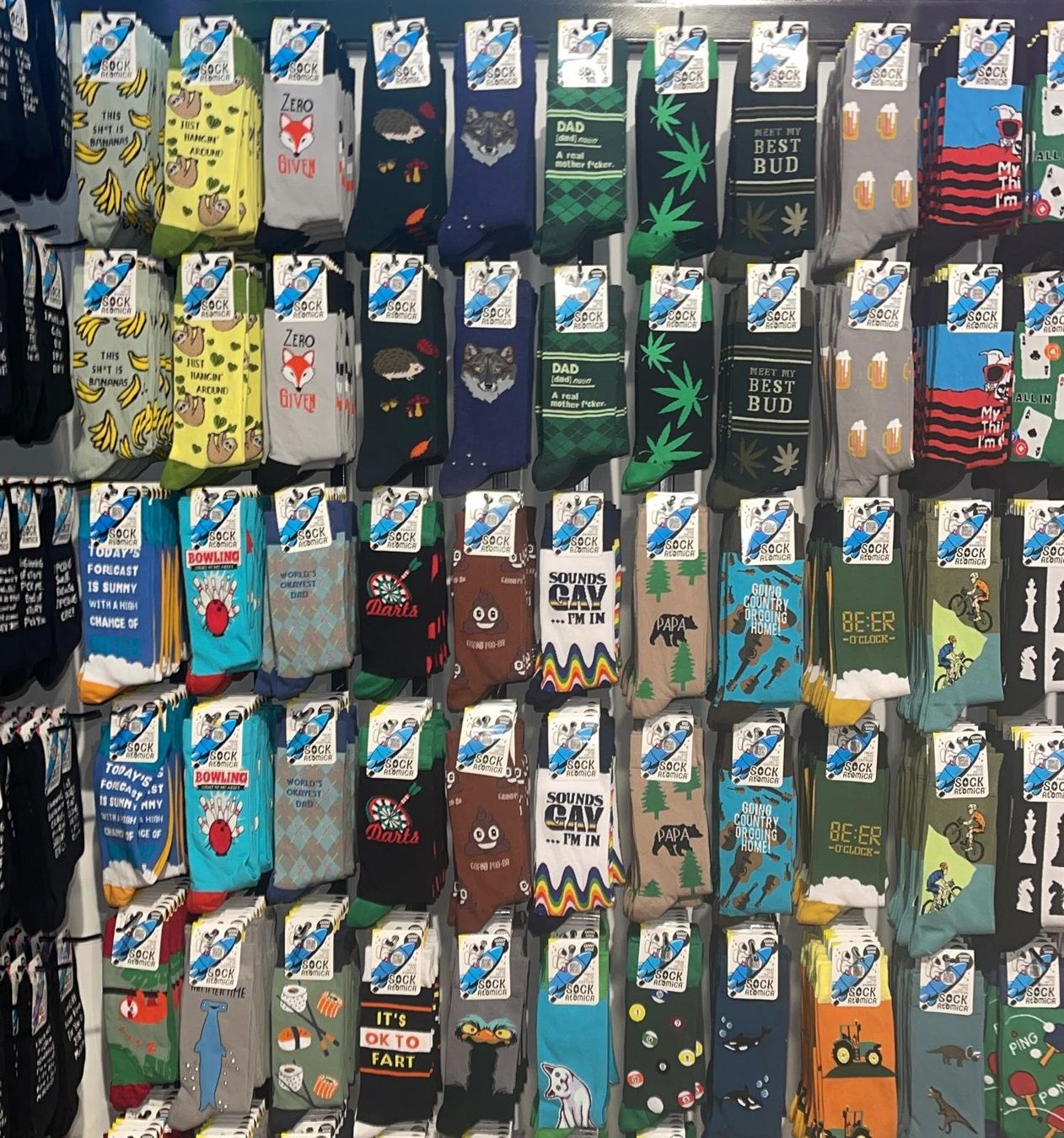 Calze: BUNTE DESIGN SOCKEN-Aliens (Small 36-40) – Nuovo e nell'imballaggio originale da Luzern venduto da Sock_Atomica 5
