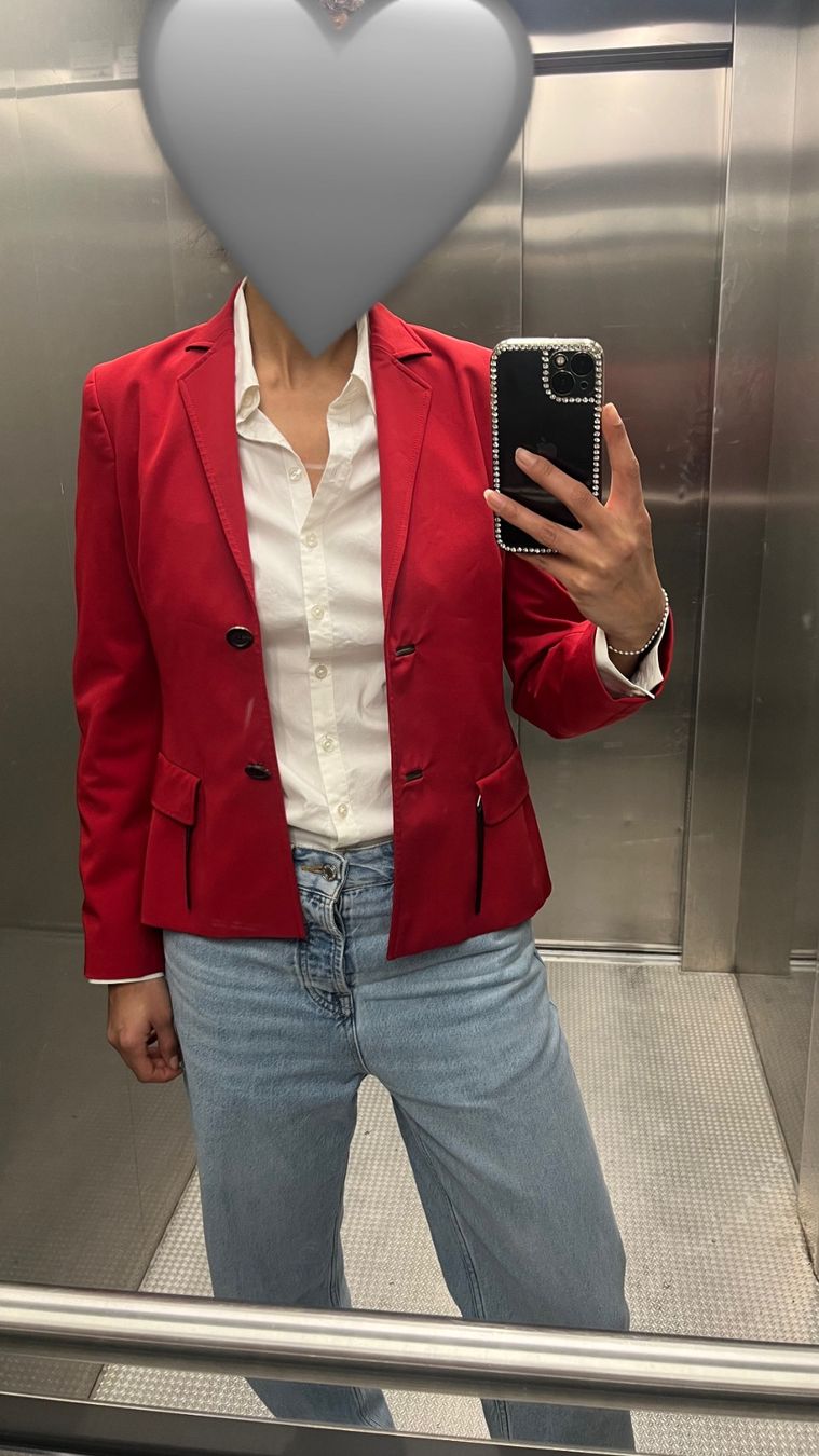 Prada Completi & Tailleur: Prada Women's Red Blazer - Size S – Usato da Zürich venduto da chuck843 3