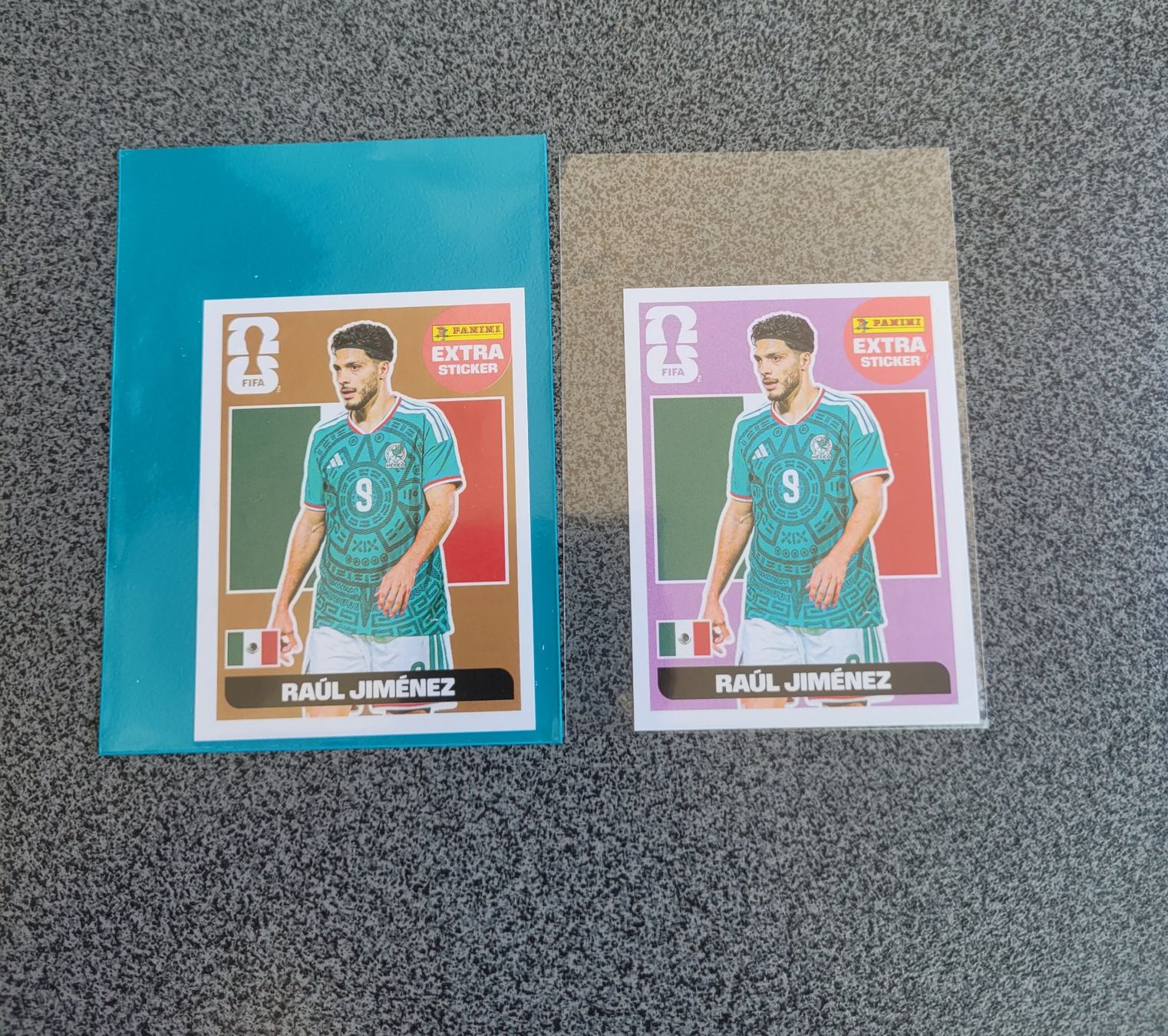 Panini Cartes à collectionner: Raúl Jiménez Bronze & Purple Extra Stickers – Neuf (Voir description) à Martigny par sil_ht2d