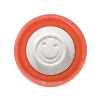 Duftkeramik - Smiley mit Untersetzer apricot