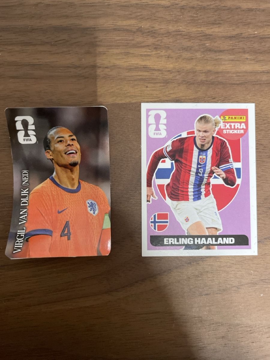 Panini Carte collezionabili: Haaland Extra Sticker + Virgil Van Dijk Coca Cola Panini – Nuovo (secondo la descrizione) da Galgenen venduto da Stefan780