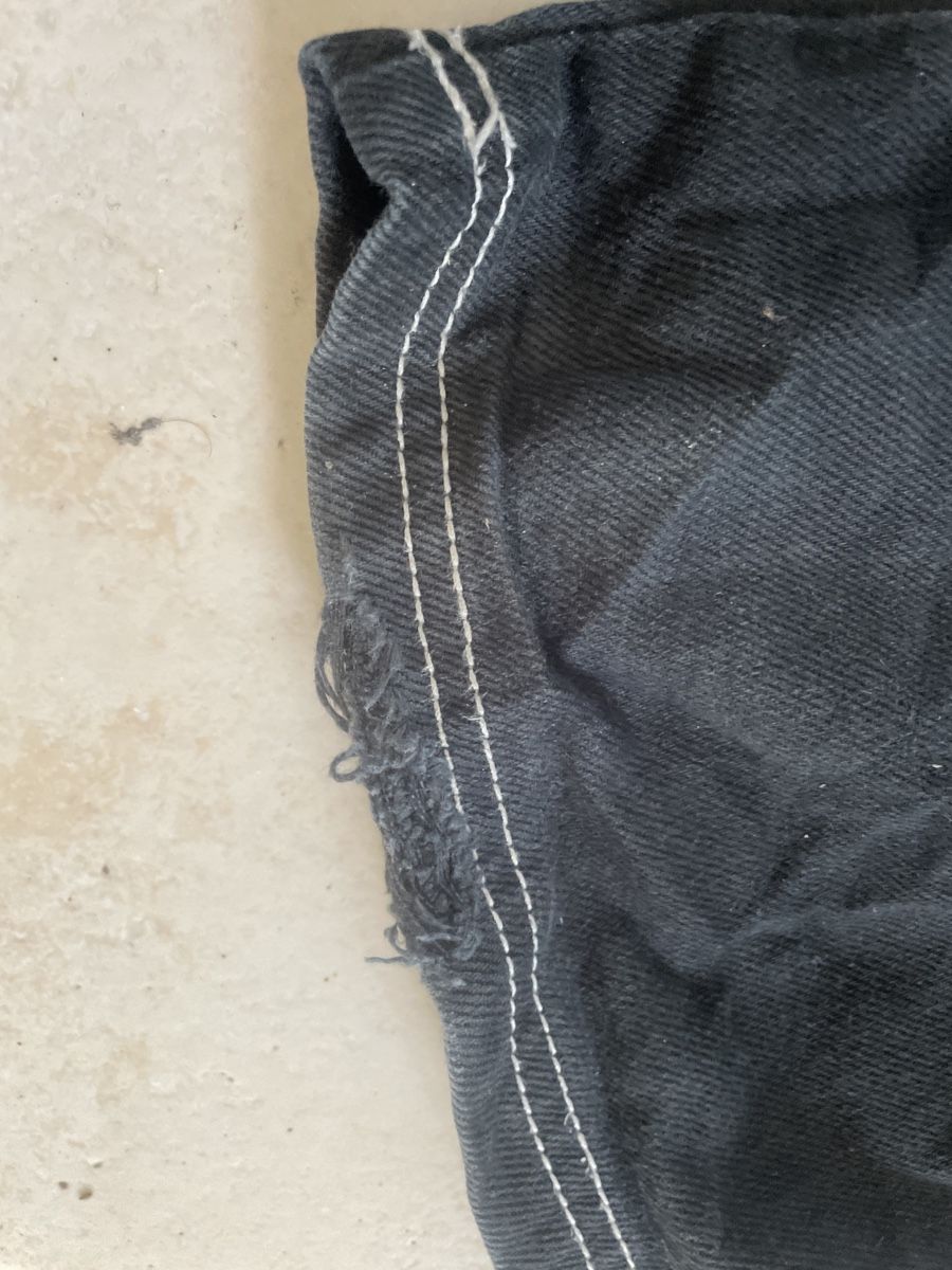 Pull&Bear Jeans: Pull&Bear Cargo Jeans, Schwarz, Grösse 46 – Usato da Obergerlafingen venduto da cabo4 2