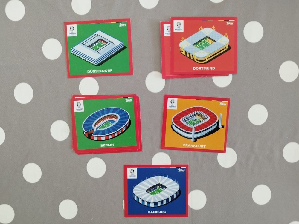Topps Sammelbilder & Trading cards: Cartes Euro 2024 – Neu (gemäss Beschreibung) aus Onex von Lepapagameur