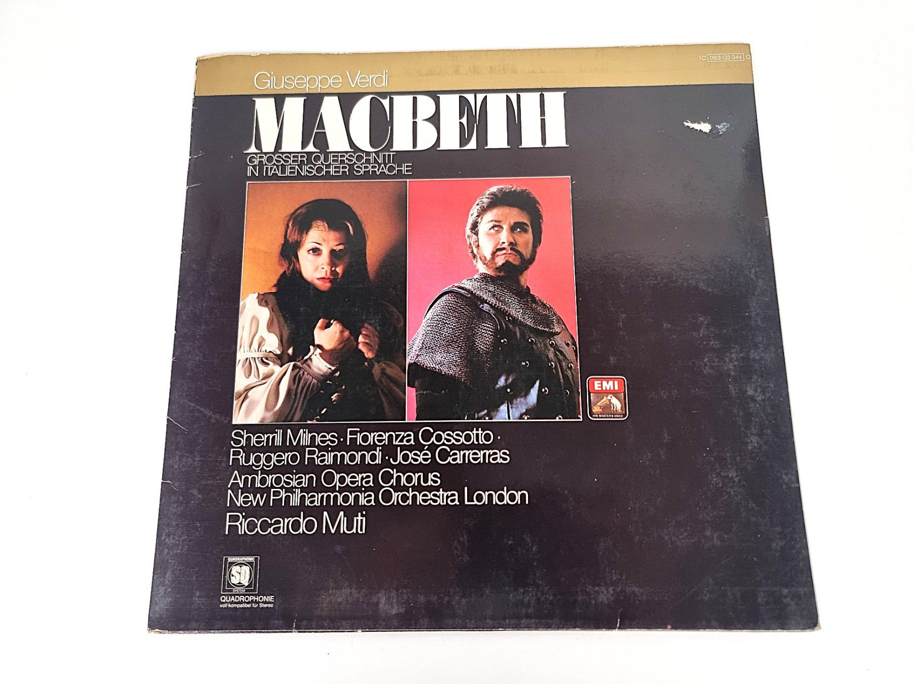 Schallplatten: LP Giuseppe Verdi – Gebraucht aus Urtenen-Schönbühl von Restwert_Schoenbuehl