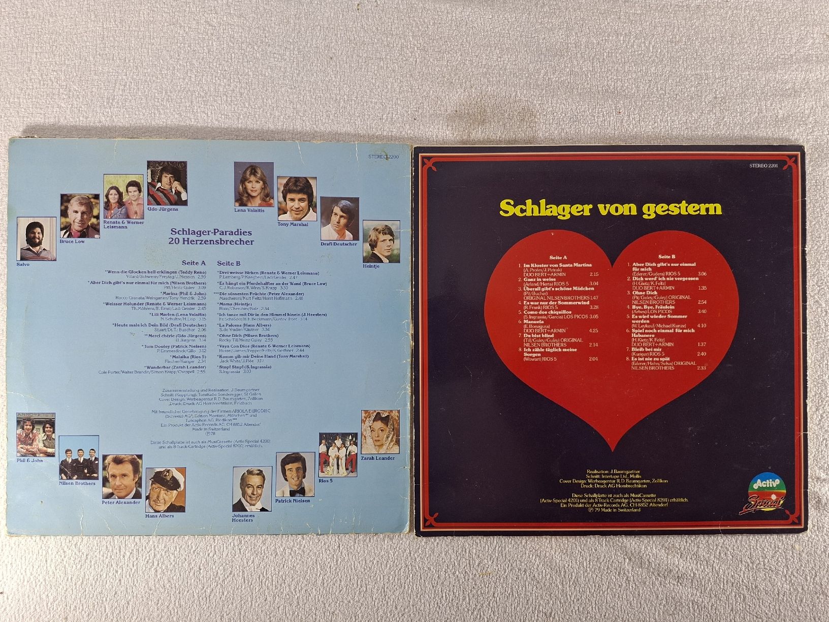Dischi in vinile: 6 LP Schlager 70er – Usato da Grindelwald venduto da carro5 6