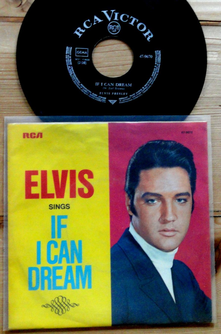 SI ELVIS PRESLEY if I can dream RCA rar Cover (Gebraucht) in Kesswil ...