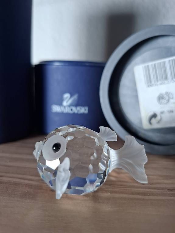 Statuette: Swarovski Zierglas Figur Kugelfisch – Usato da Biel/Bienne venduto da Kyruna 2