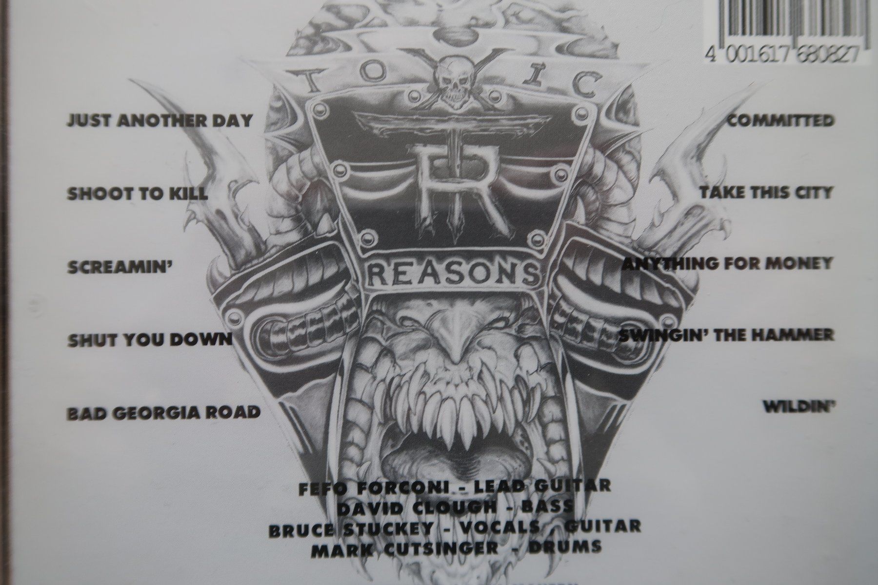 CD: TOXIC REASONS - ANYTHING FOR MONEY - CD – Usato da Basel venduto da Patiscat 2