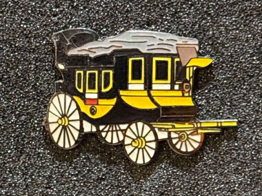 Placchette & Badge: Postkutschenpins gross – Usato da Matzingen venduto da Old-Shop 2