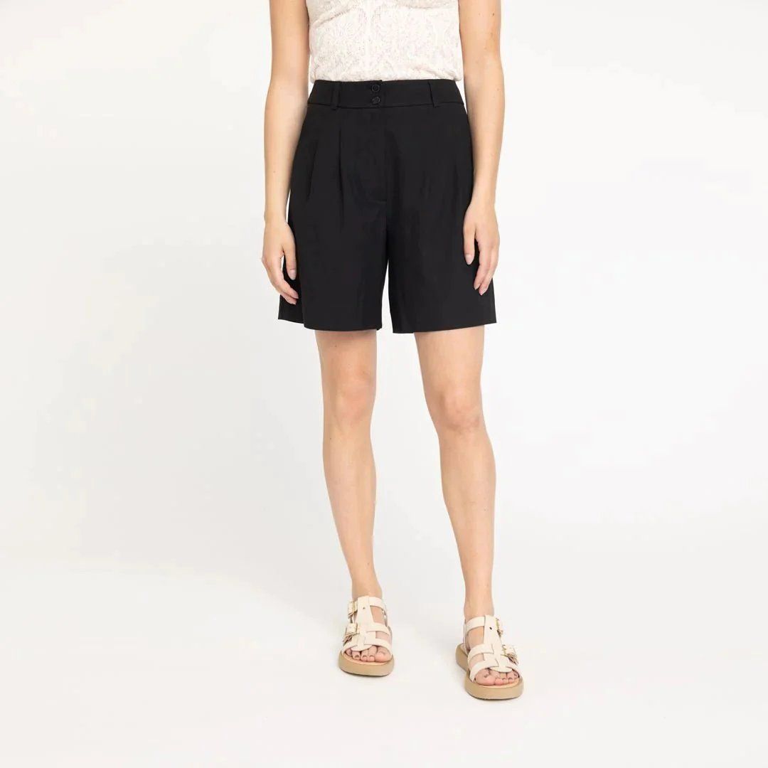 Pantaloni: Five Units - Karen Shorts - 28 - Schwarz – Nuovo (secondo la descrizione) da Widnau venduto da sareena 1