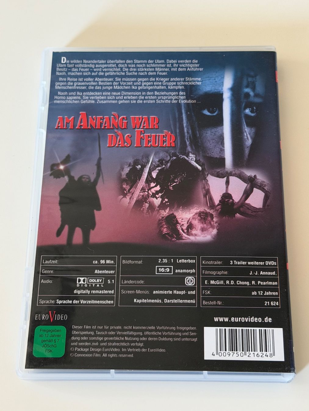 Tutti i DVDs: DVD Am Anfang war das Feuer – Usato da Altstätten SG venduto da sheamus 1