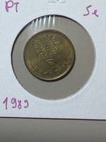 Portugal - 5 escudos - 1989