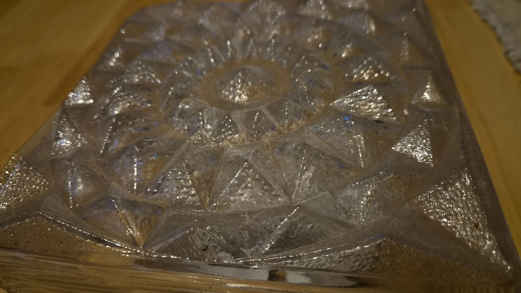 Lustres & lampes de plafonds: Mid Century Deckenleuchte dickes Glas – D'occasion à Kölliken par MissesBossTop1 1