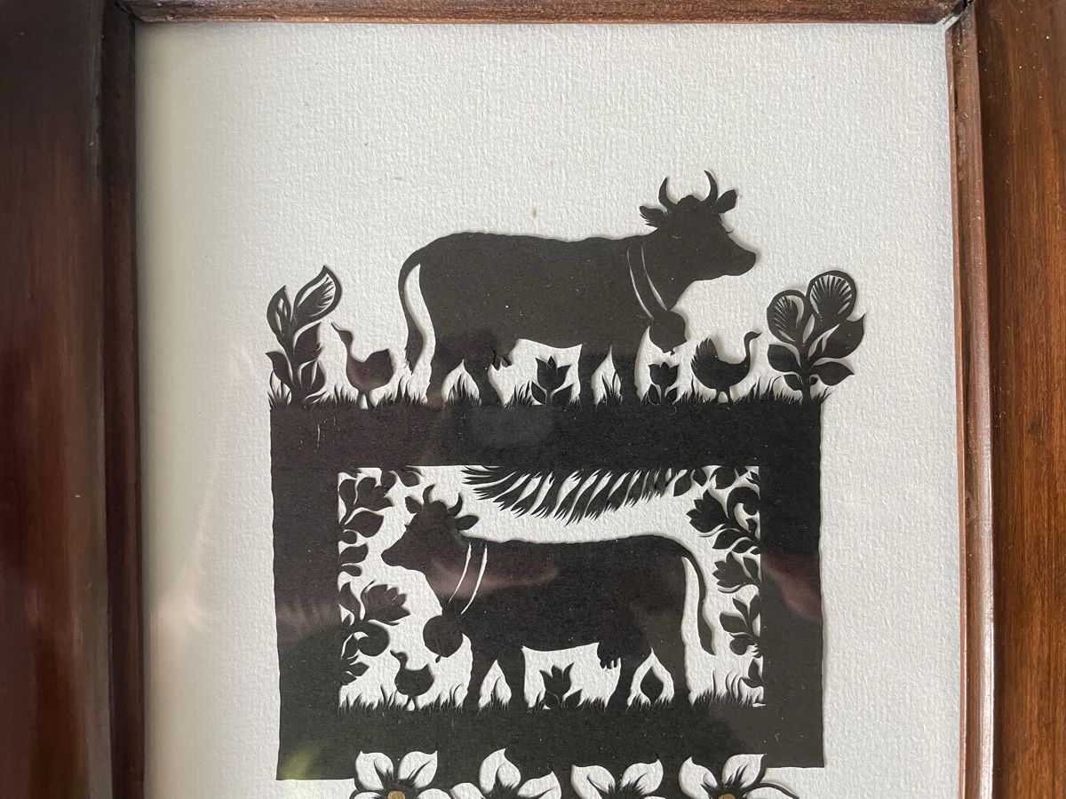 Grafica & Litografie: Scherenschnitt Anita Buri – Nuovo (secondo la descrizione) da Konolfingen venduto da Bern-75 2