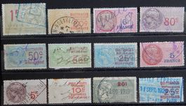 Frankreich Lot mit alten Werten XVIII