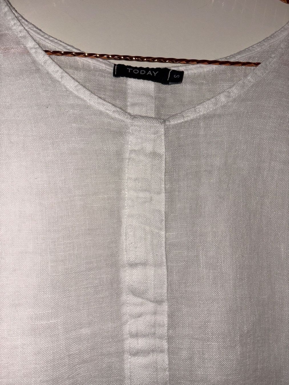 Top: Leinentop Leinenbluse TODAY Gr. S – Usato da Zürich venduto da triangular 6
