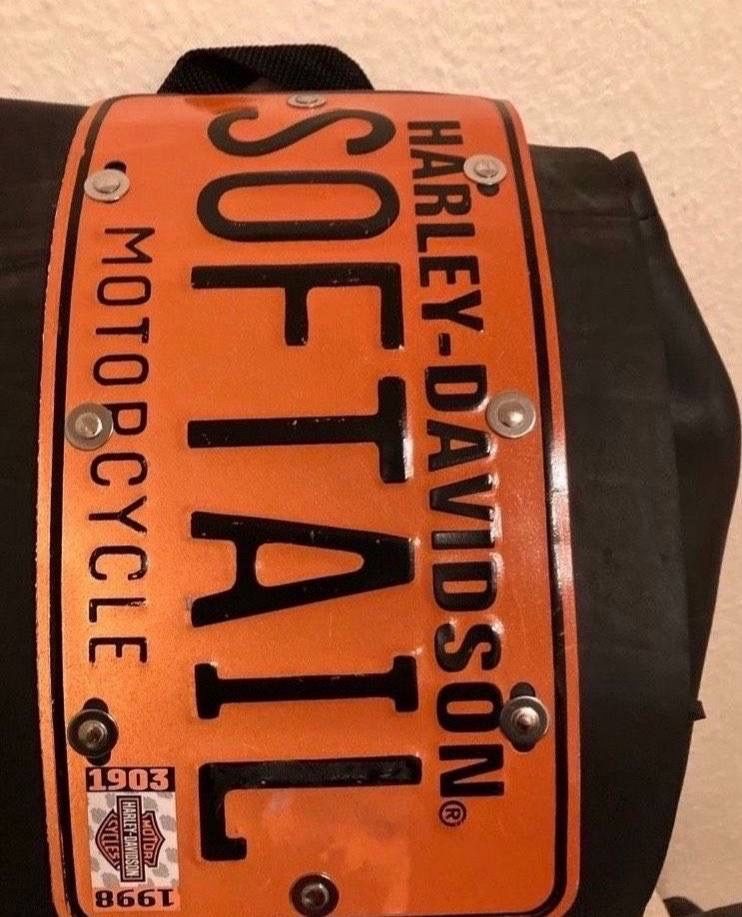 Harley-Davidson Zaini: Harley Davidson Rücksack Tasche neuwertig – Nuovo (secondo la descrizione) da Frick venduto da Freiwillig39 1