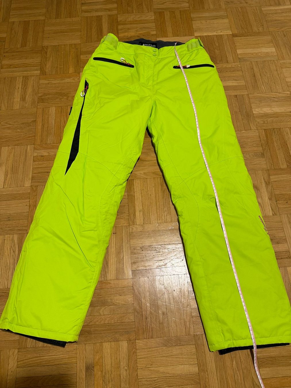 Pantaloni: Peak Mountain, pantalon de ski vert anis/fluo – Nuovo (secondo la descrizione) da Bernex venduto da euma1976