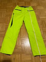 Peak Mountain, pantalon de ski vert anis/fluo