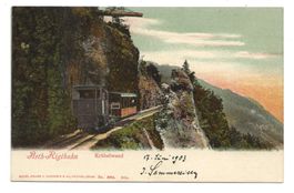 Arth-Rigi-Bahn (SZ) Zahnradbahn auf Höhe Kräbelwand - 1903