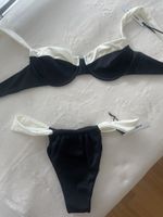 Bikini Set - Schwarz/Weiss - NEU - Grösse L