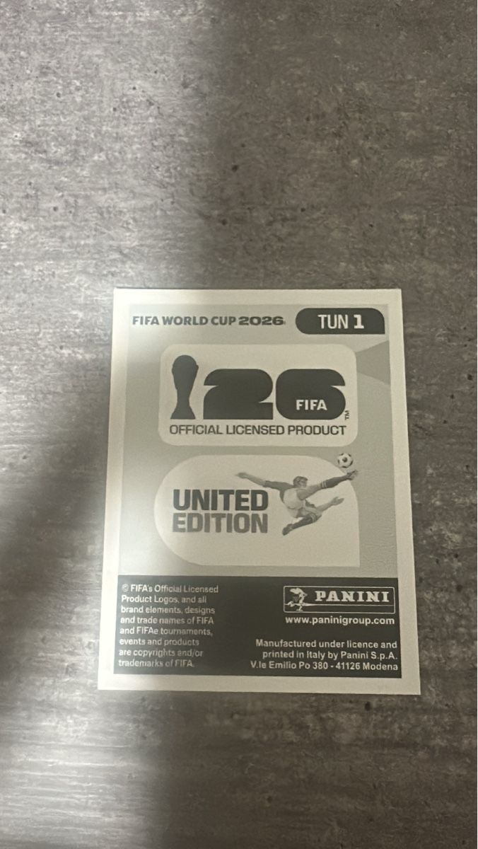Panini Carte collezionabili: TUN 1 , FIFA WORLD CUP 2026 PANINI  – Nuovo (secondo la descrizione) da Frauenfeld venduto da 1PegPeg1 1