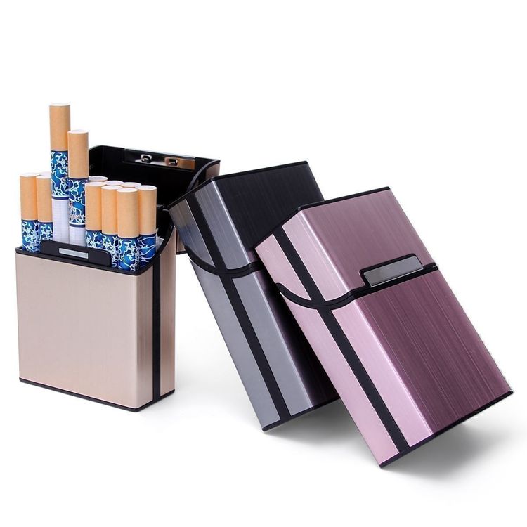 3 Stück Zigarettenbox Kunststoffgehäuse