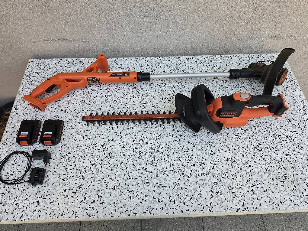 Tutti gli attrezzi: Black + Decker Heckenschere und Rasentrimmer – Usato da Othmarsingen venduto da Oepfel