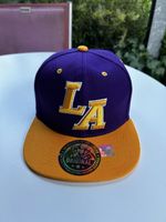 Snapback LA - ultraviolet/goldenyellow