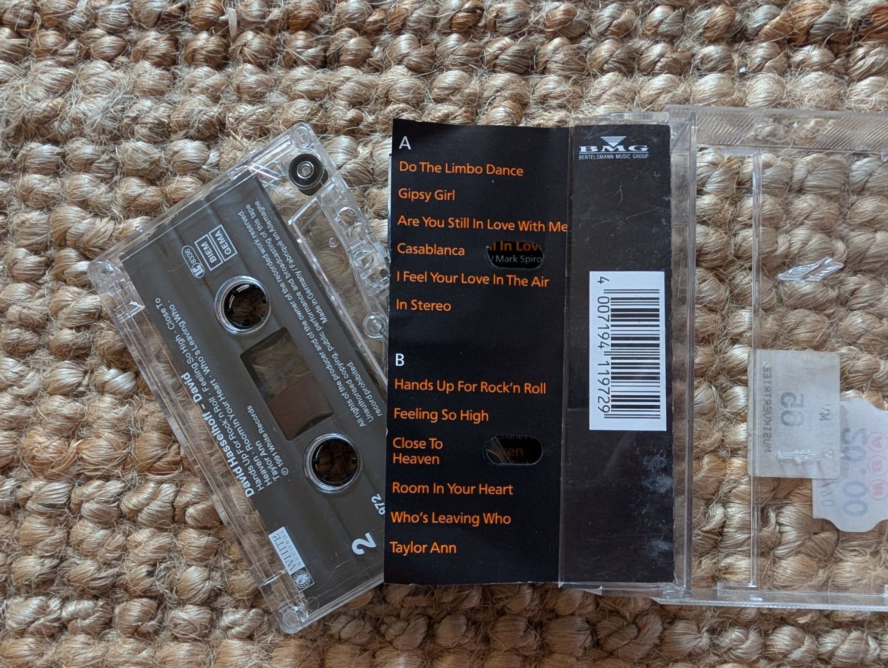 Kompaktkassetten: David Hasselhoff Kassette – Gebraucht aus Nänikon von Haexli_70 1