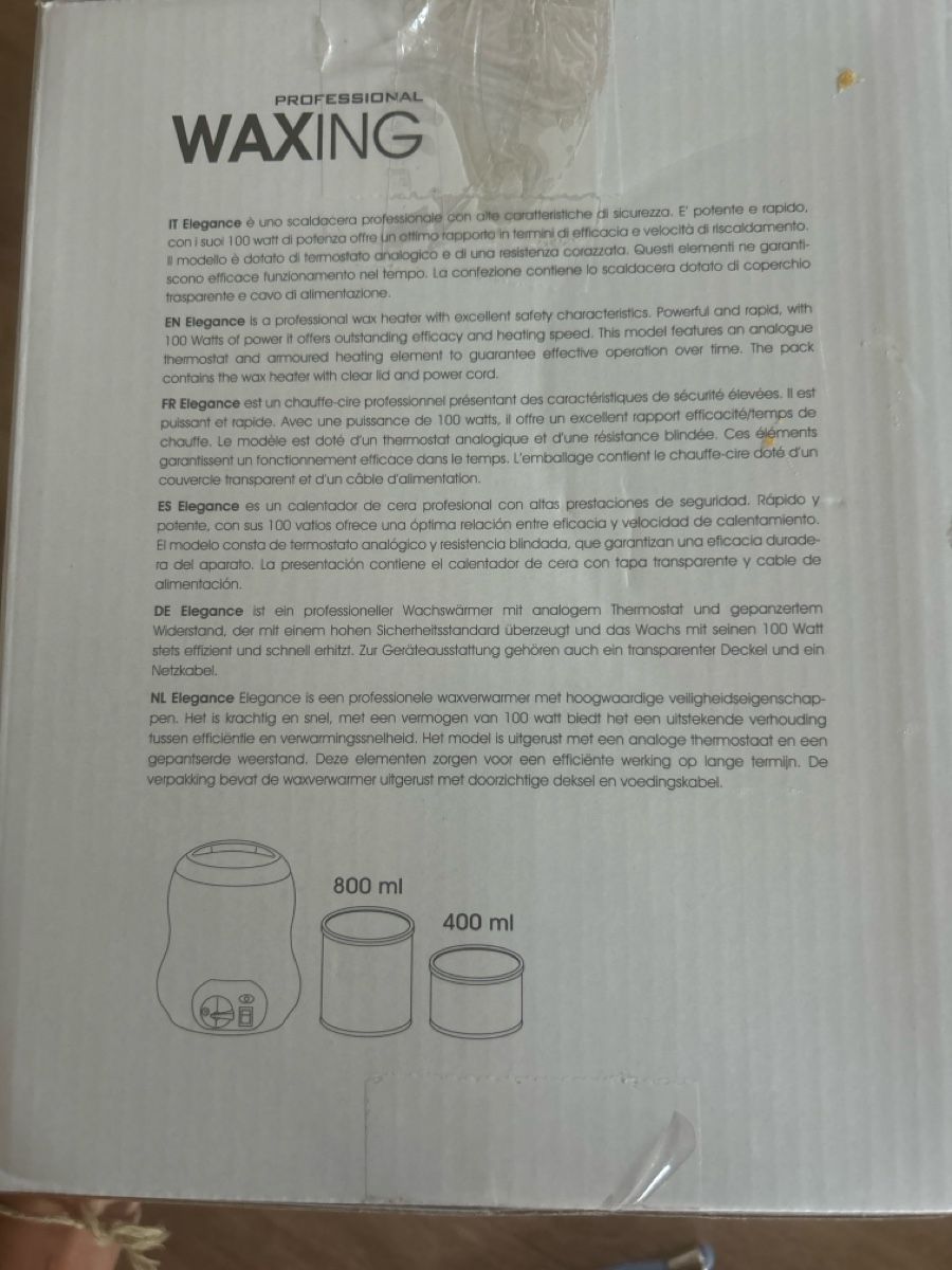 Epilateurs: professioneller Wachswärmer Neu – Neuf avec emballage d'origine à Laupen BE par erii.blabla 2