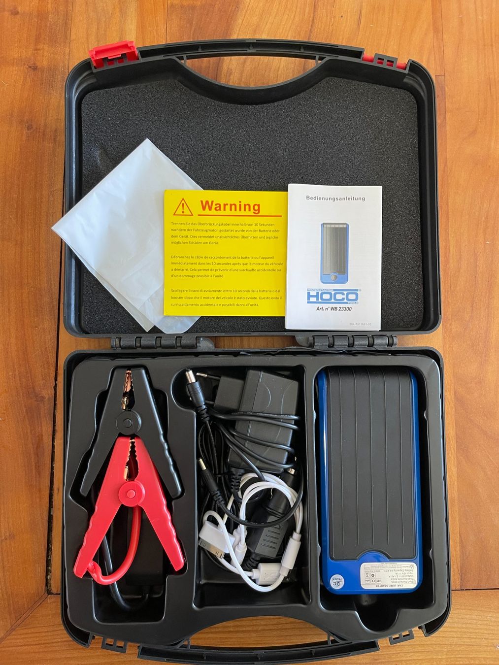 Caricabatterie: HOCO Powerstarter Portable Powerbank/Auto Starthilfe ALLin1 – Usato da Siblingen venduto da Woltersdorf50 2
