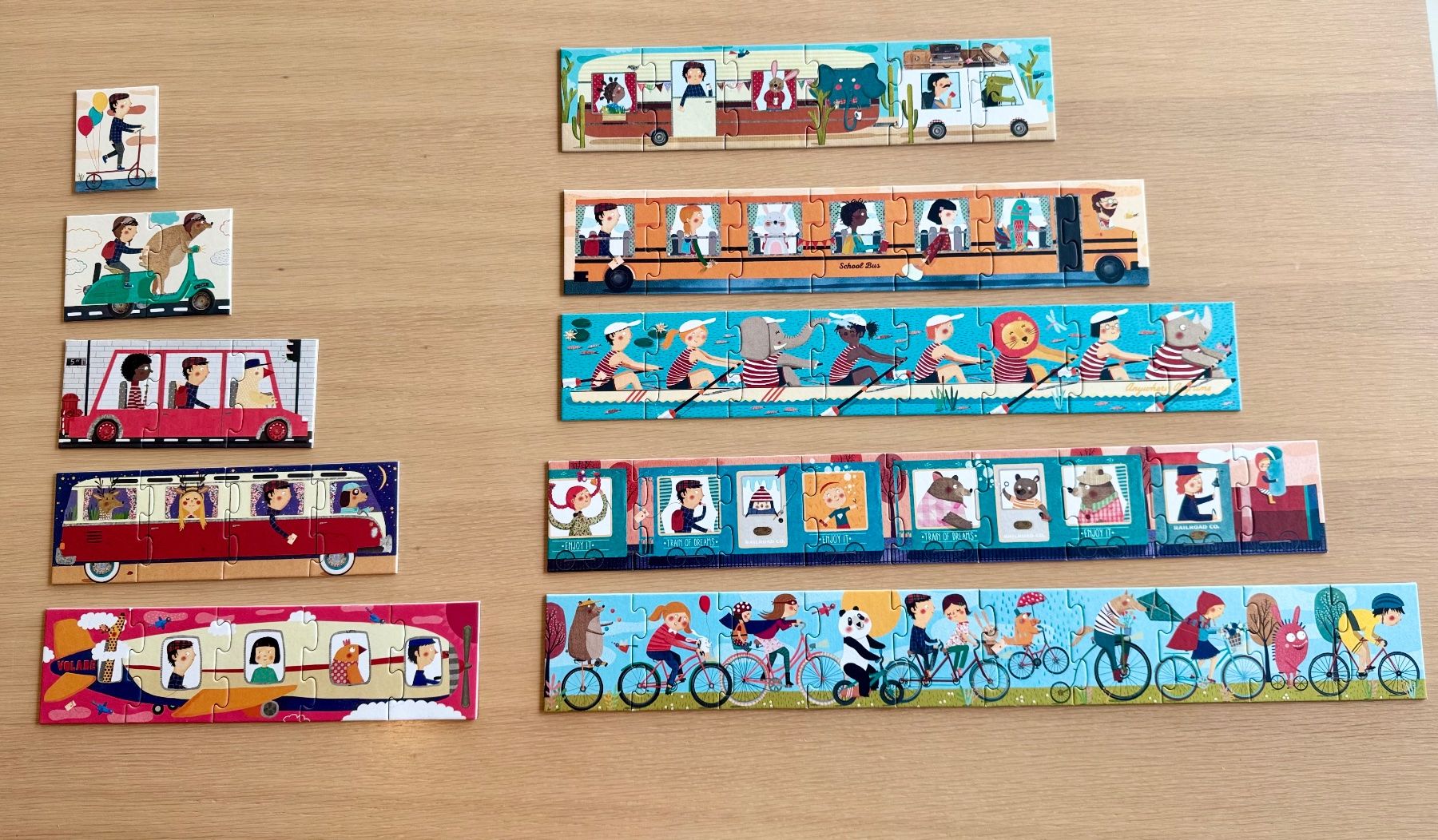 Puzzles: Londji Puzzles 10 Travellers – Gebraucht aus Meilen von tplm 3