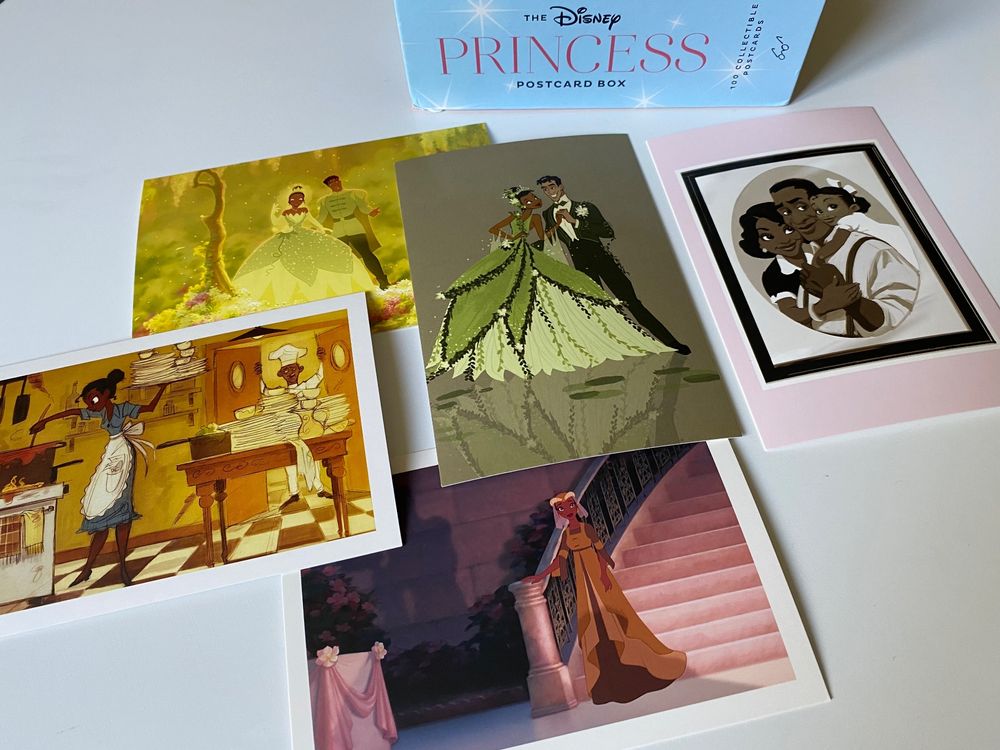 The Disney Princess Postcard, Tiana -(5PCS) set14x9.5cm (Gebraucht) in ...