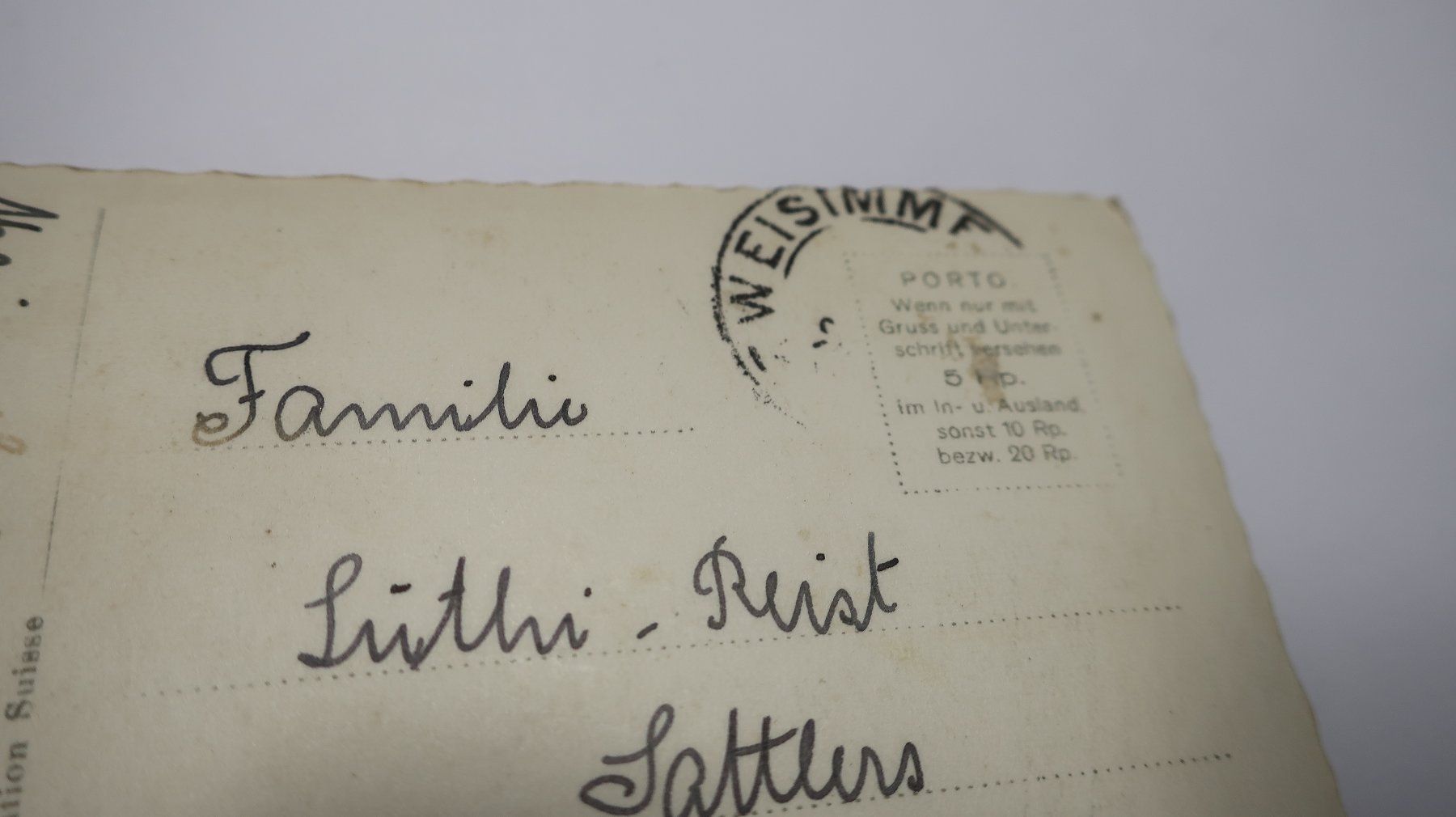 Cartoline postali: Zweisimmen – Usato da Cormoret venduto da Pascalll2001 6