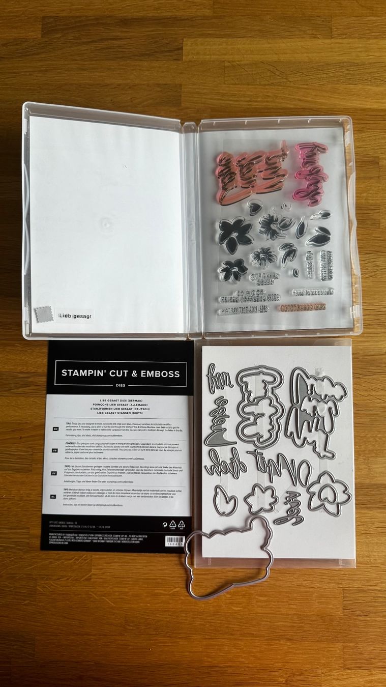 Stampin' up! Timbri: Stampin Up / Lieb gesagt / A – Usato da Neukirch (Egnach) venduto da muolen 1