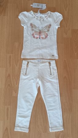 Neu/ T-shirt+Hose/Mädchen/Neu/Sommer/ Schmetterling/3 Jahr/