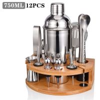 📌 Cocktail Set 750ml Mit StäNder Rostfrei